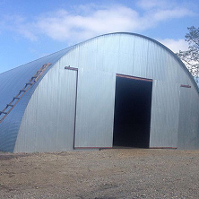 Строительство арочного ангара в г.Крымск